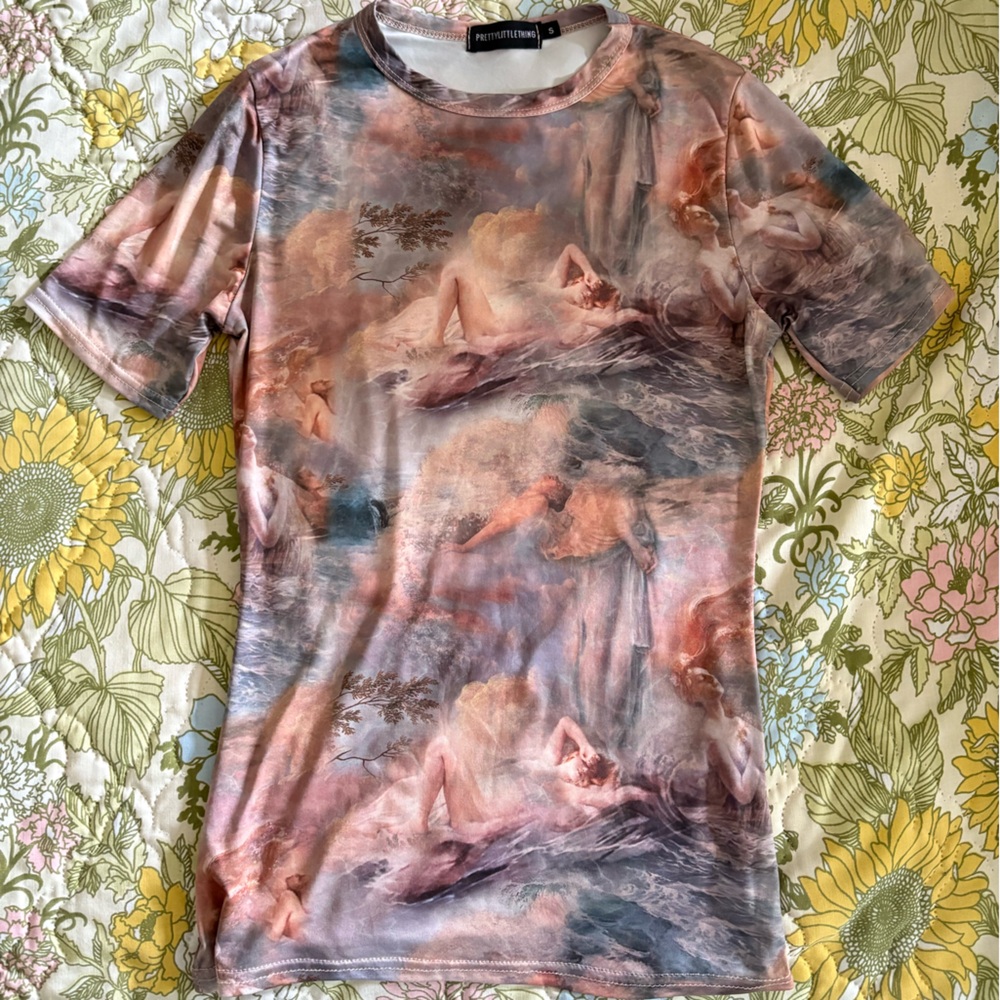 Renaissance Print T-Shirt
